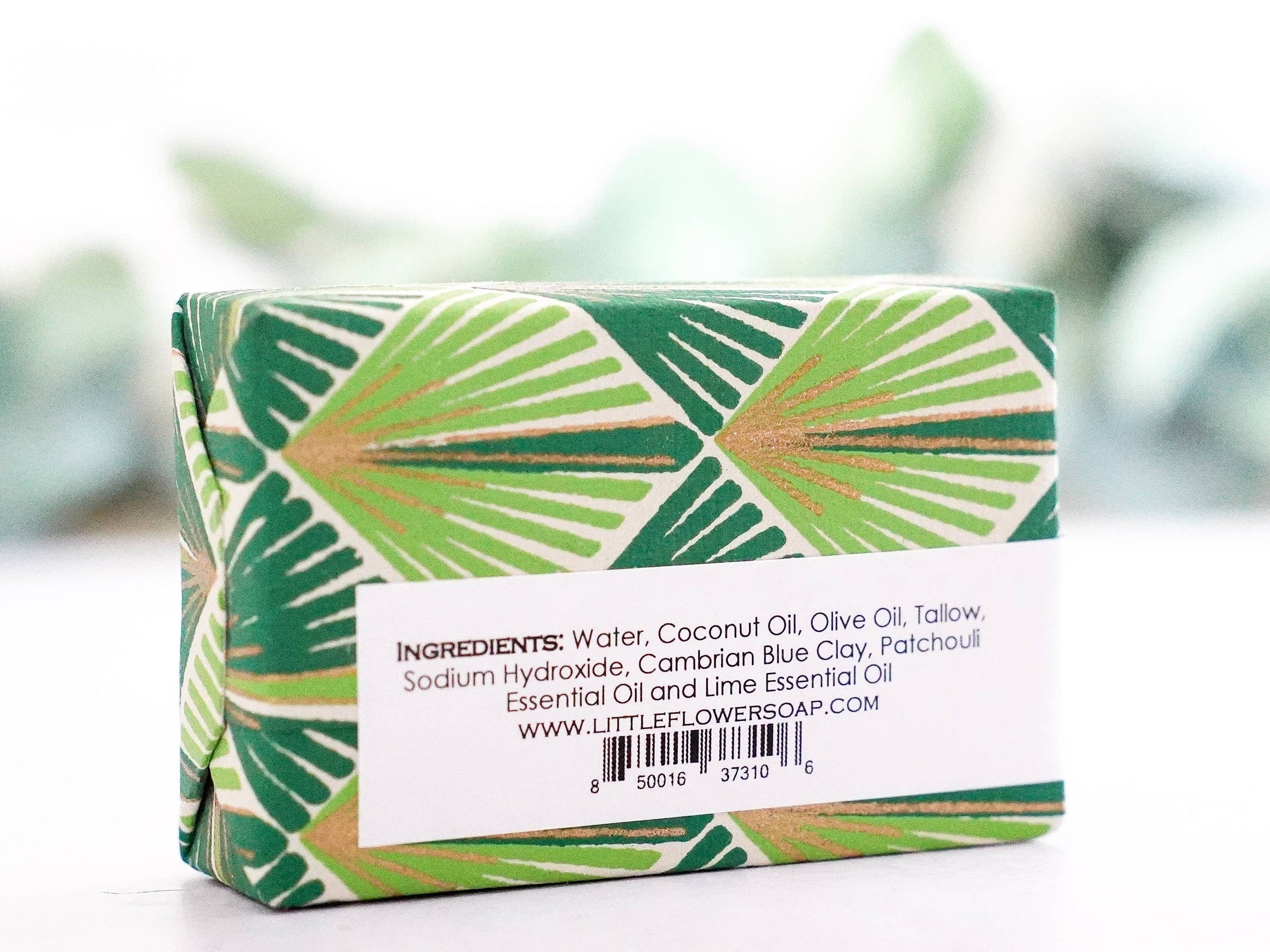 Patchouli Lime Handmade Soap