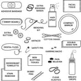 Load image into Gallery viewer, Velvet Minimergency Kits for Bridesmaids
