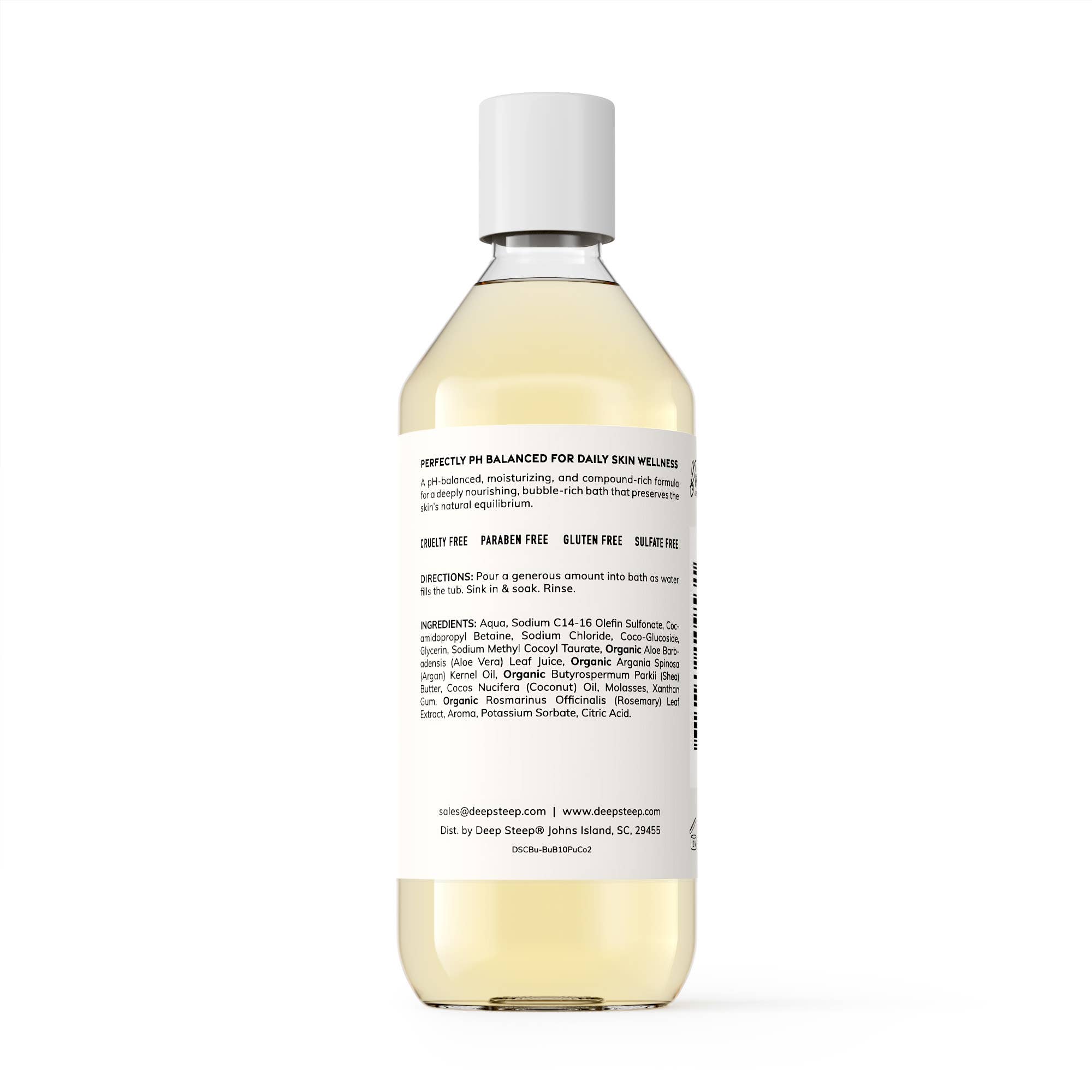 Pure Coconut Hypoallergenic Gentle Bubble Bath 10oz