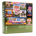 Load image into Gallery viewer, Happy Campers 1,000 Piece Caming Puzzle

