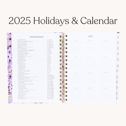 Terracotta 2025 Yearly Planner