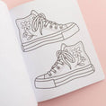 Load image into Gallery viewer, Bows & Blooms Coloring Book
