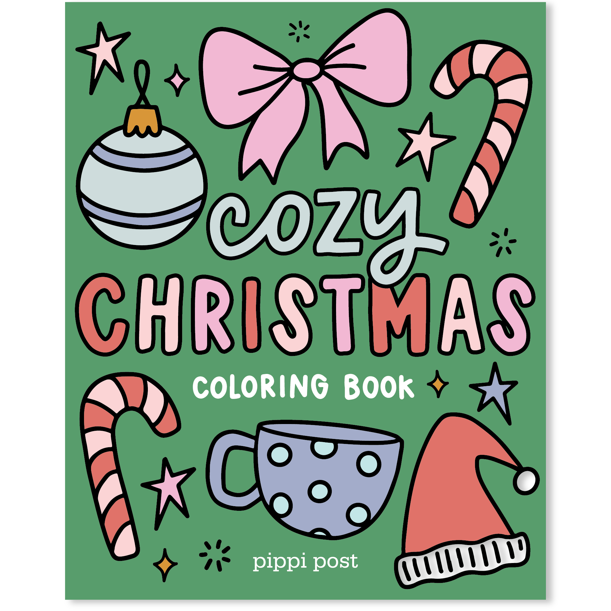 Cozy Christmas Coloring Book