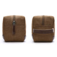 Load image into Gallery viewer, Canvas and Leather Dopp Kit
