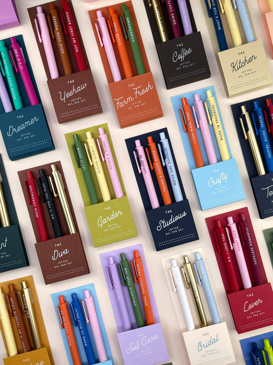 Crafty Jotter Gel Pen: Set of 3