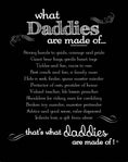 Load image into Gallery viewer, Dad Frame: What Dads are Made of 4321
