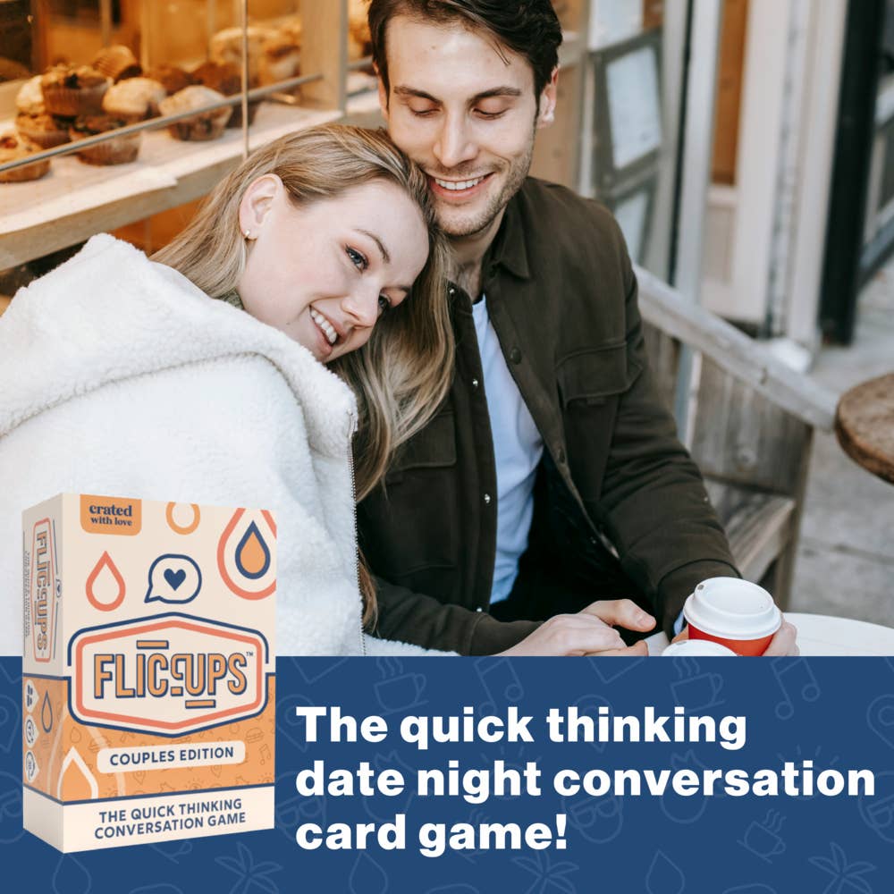 Couples Conversation Starter Date Night Card Game - Fliccups