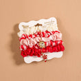 Load image into Gallery viewer, Scrunchie Charm Set-Peppermint Stripes
