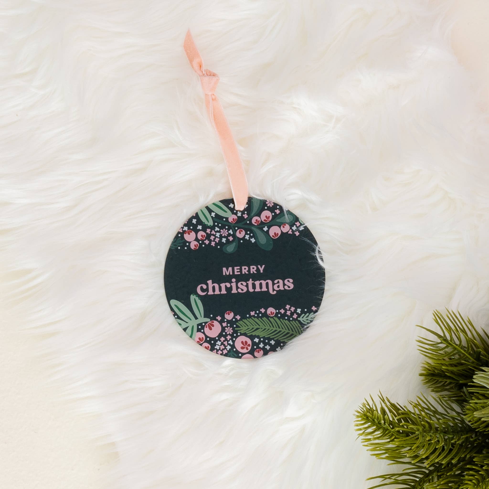 Holiday Ornament - Merry Christmas
