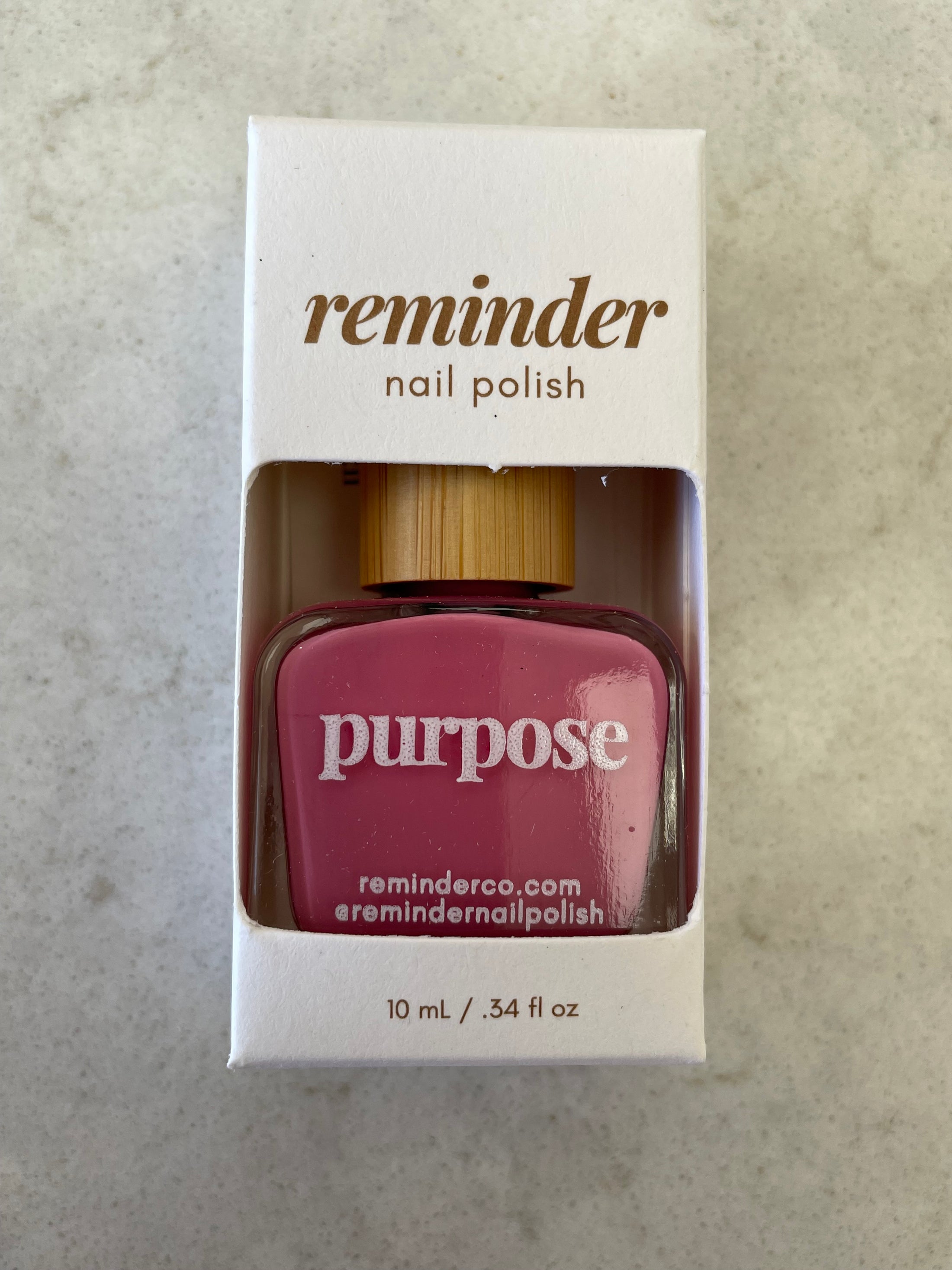 Reminder Nail Polish
