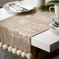 Load image into Gallery viewer, CHRISTMAS VILLAGE TABLE RUNNER
