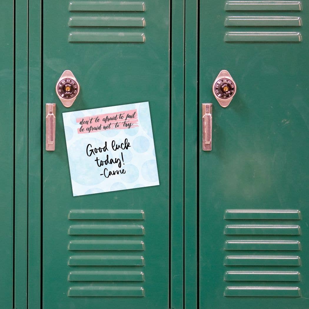 Bubbles Post-it® Notes - 4x4- Motivational sticky notes