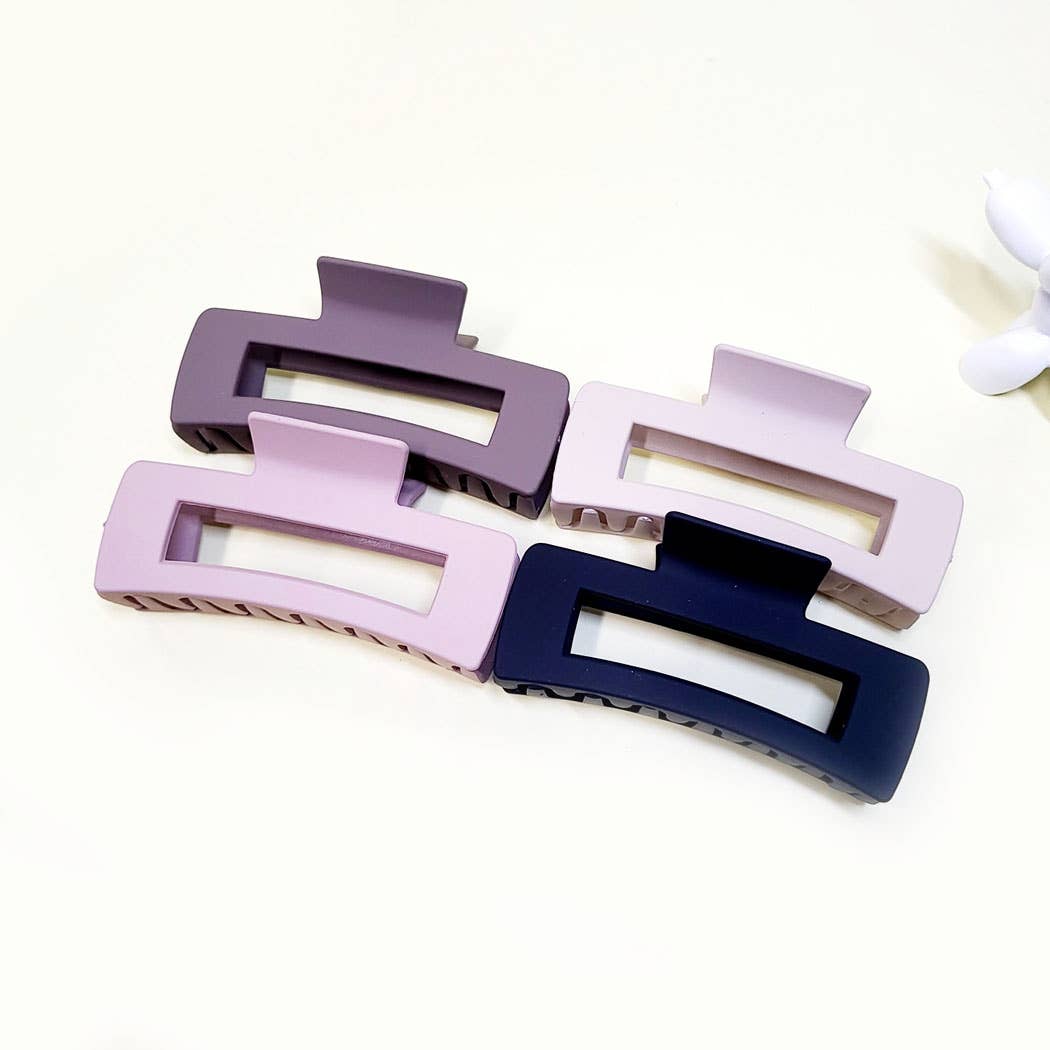 Matte Color Hair Claw Clip