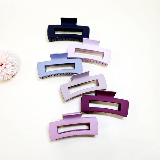Matte Color Hair Claw Clip