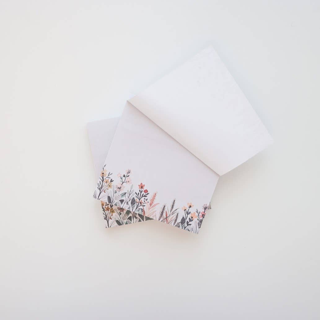 Floral Sticky Notes