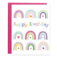 Load image into Gallery viewer, Birthday Greeting Card - Rainbows
