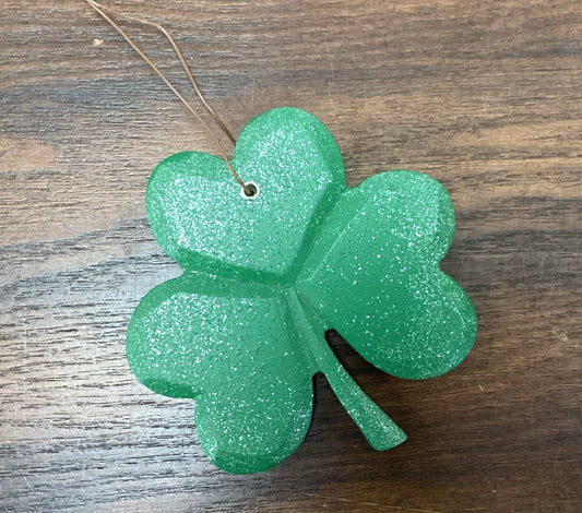 Wooden Shamrock Ornaments