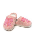Load image into Gallery viewer, Indoor / Outdoor Slippers - Kids - Pretty Bows - Pink
