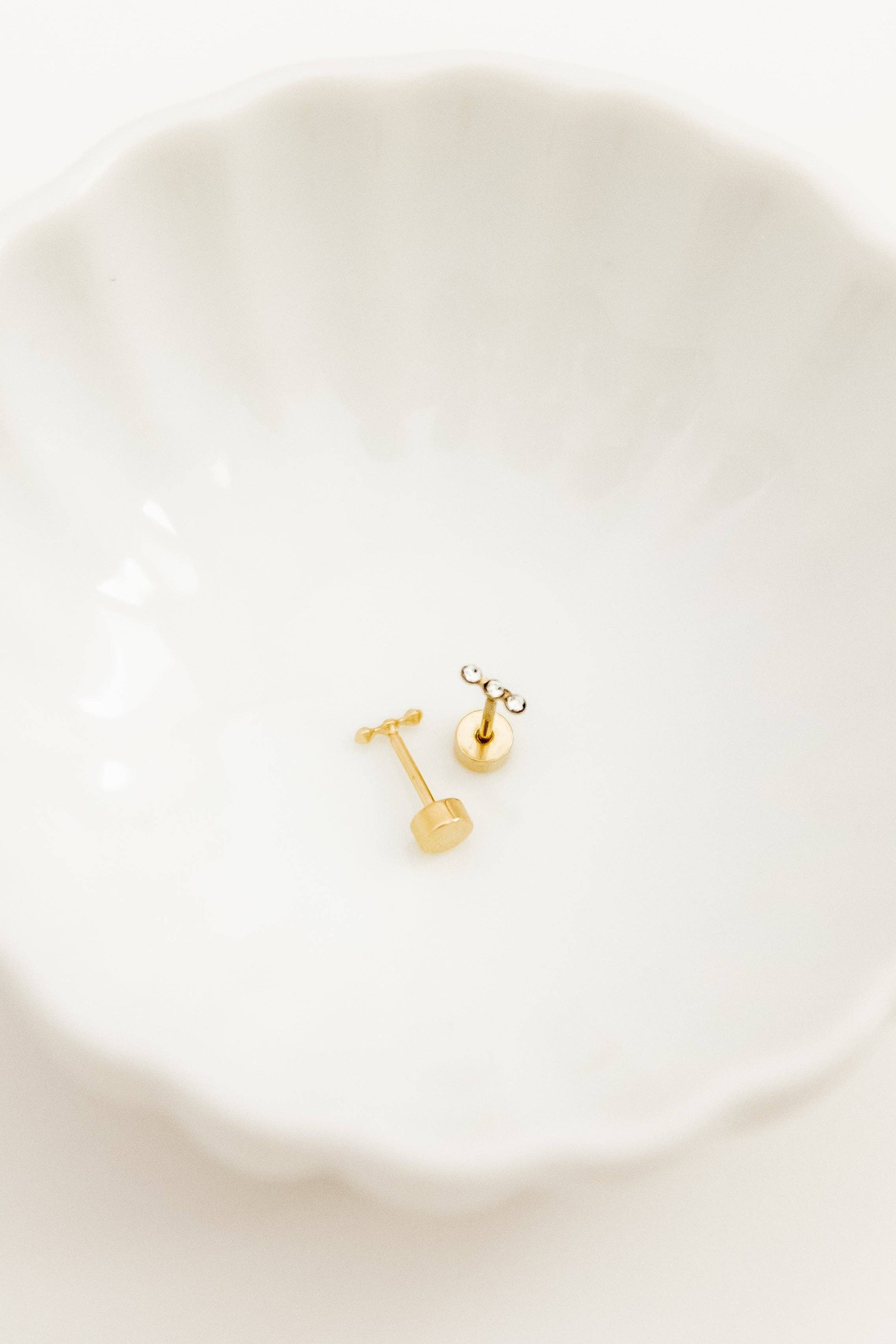 Screwback Stud Earrings - Hazel
