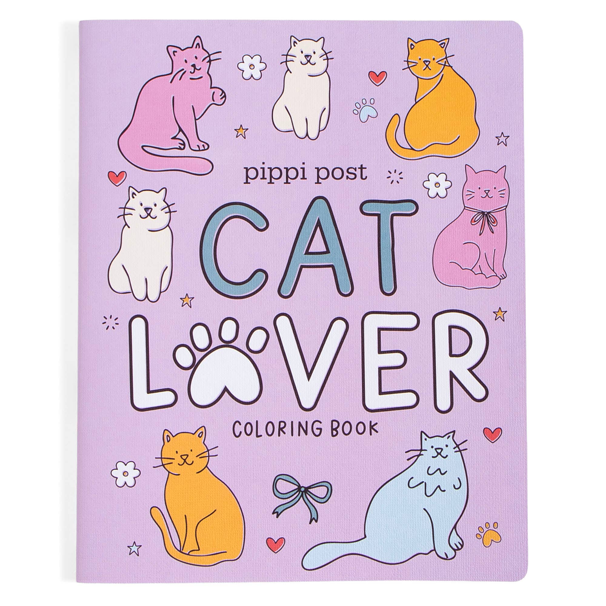 Cat Lover Coloring Book