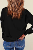 Load image into Gallery viewer, LDC Glitter Ghost Pattern Crew Neck Halloween Sweatshirt
