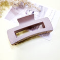 Load image into Gallery viewer, Matte Color Hair Claw Clip
