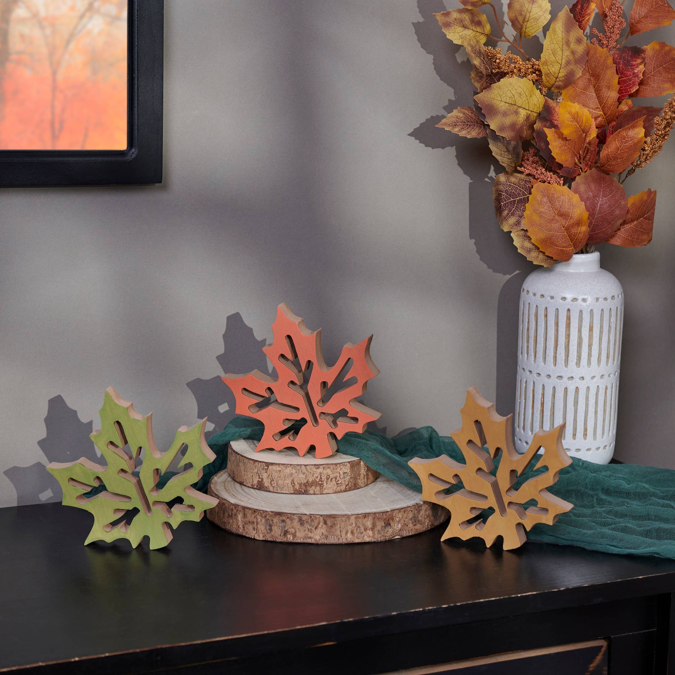Maple Leaf Chunky Sitter Set