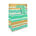Load image into Gallery viewer, Mint Painterly Medium Gift Bag
