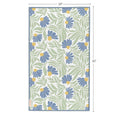 Load image into Gallery viewer, Blue Coneflower Microfiber Kitchen Towel
