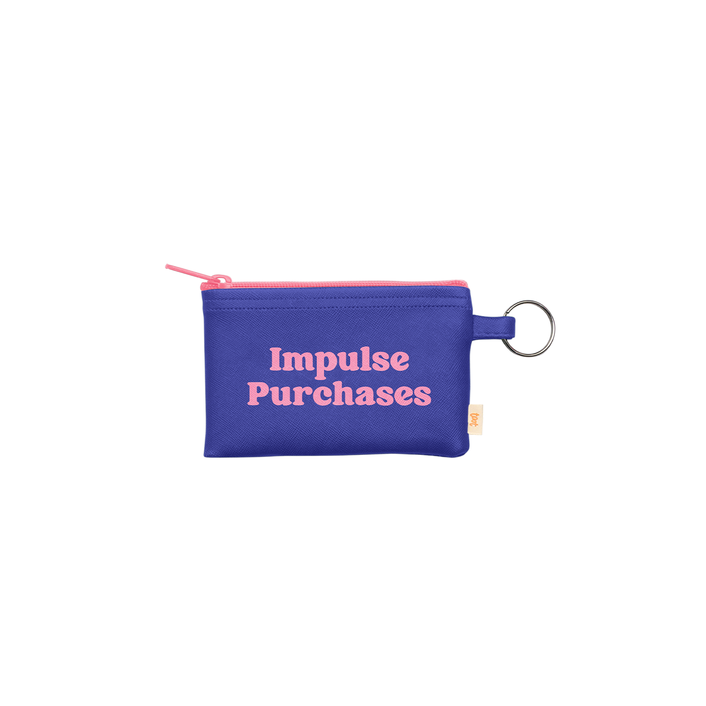NEW! Colorblock Penny Key Ring