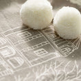 Load image into Gallery viewer, CHRISTMAS VILLAGE TABLE RUNNER
