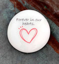 Load image into Gallery viewer, Grief Imprinted Glass Stones (40) in Dough Bowl Display
