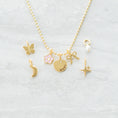 Load image into Gallery viewer, Charm Garden Gold + Silver Bundle - Popular Letters, Shapes, Birthstones & Jewelry Base Charms
