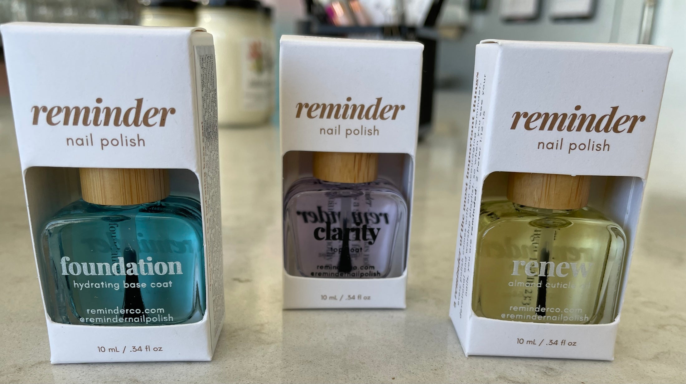 Reminder Nail Polish Prep and Care