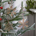 Load image into Gallery viewer, Laser Cut Snow Ornament Set
