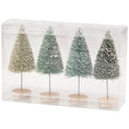 Load image into Gallery viewer, Green Winter Bottle Brush Tree Set

