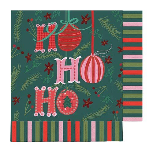 HoHoHO Traditional Christmas Napkins