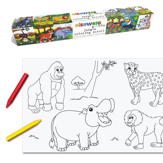 Coloring Scrolls - Jungle - 10ft with Adhesive Back