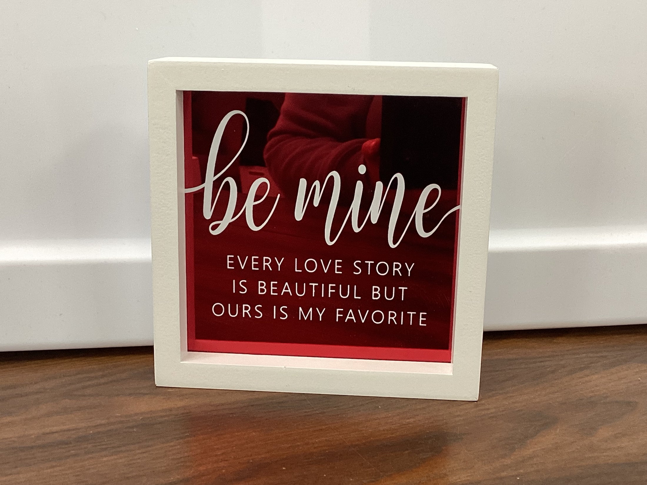 Mirrored Valentines Day Signs