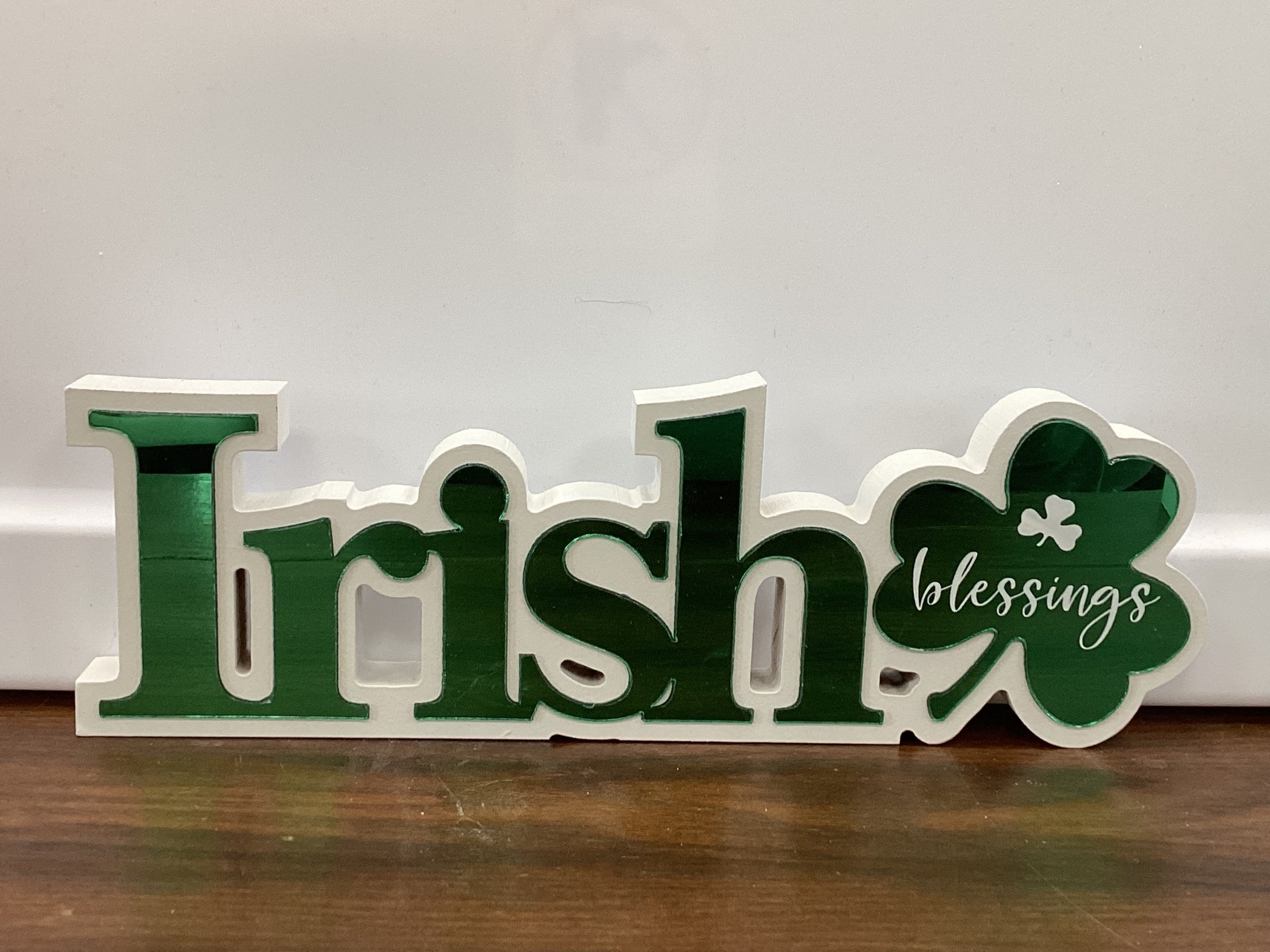 Mirrored St Patrick’s Cutout