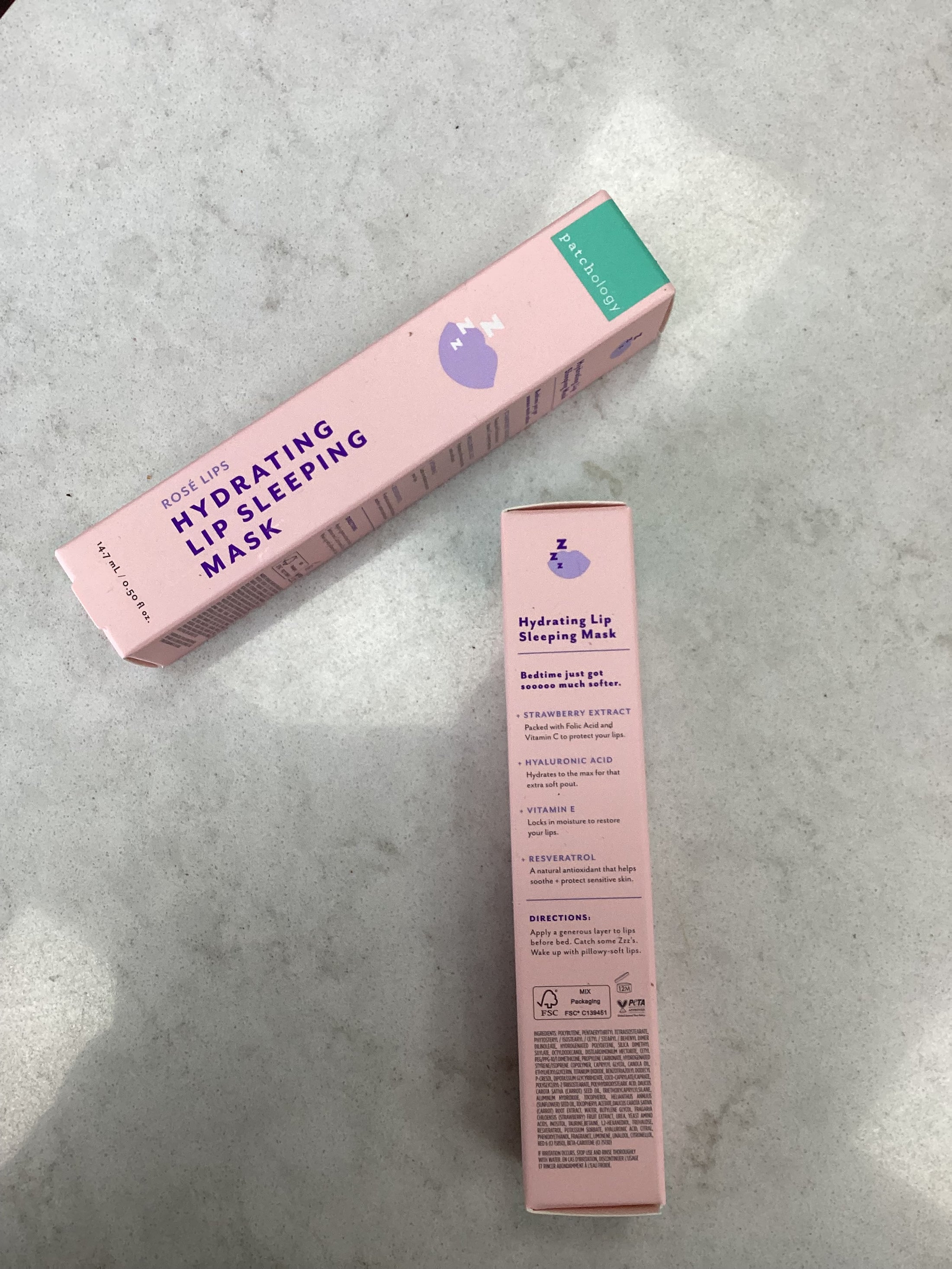 ROSÉ LIPS
HYDRATING SLEEPING
MASK