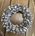 Load image into Gallery viewer, Ceramic Tabletop Candle Wreath
