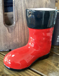 Load image into Gallery viewer, Ceramic Santa Boot
