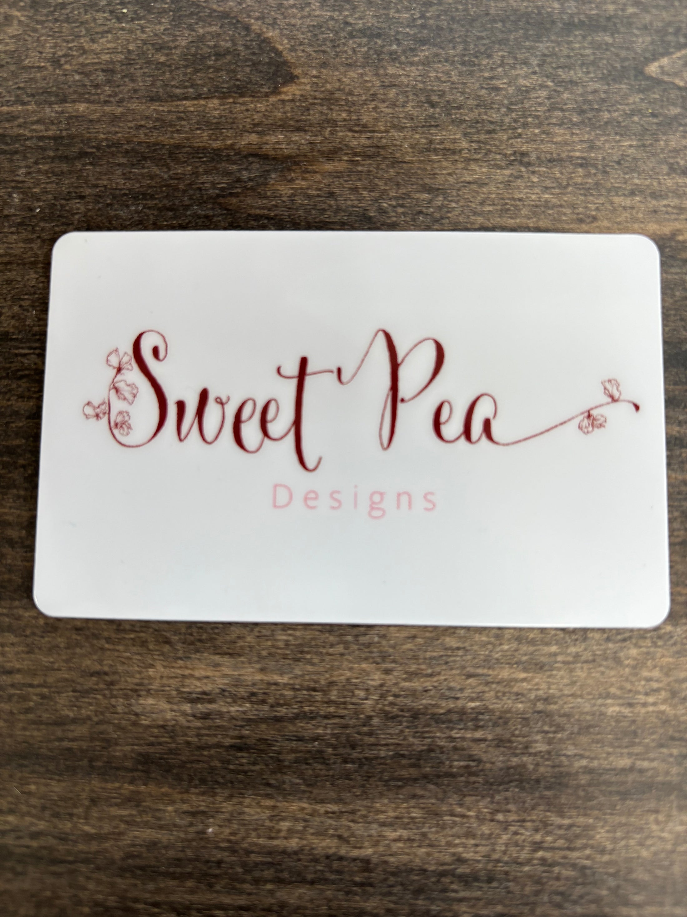 Sweet Pea Designs Gift Card