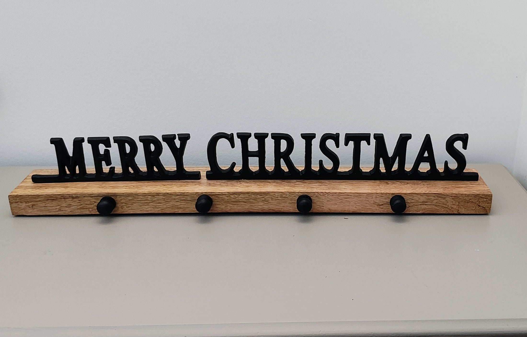 Merry Christmas Weighted Stocking Holder