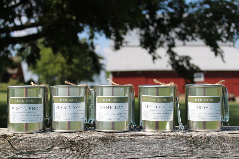 Man-Can Candles