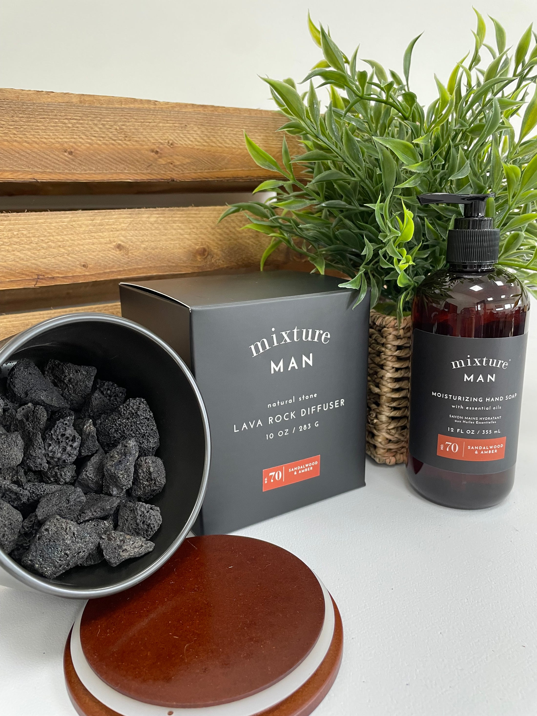 Mixture Man Lava Rock Diffuser