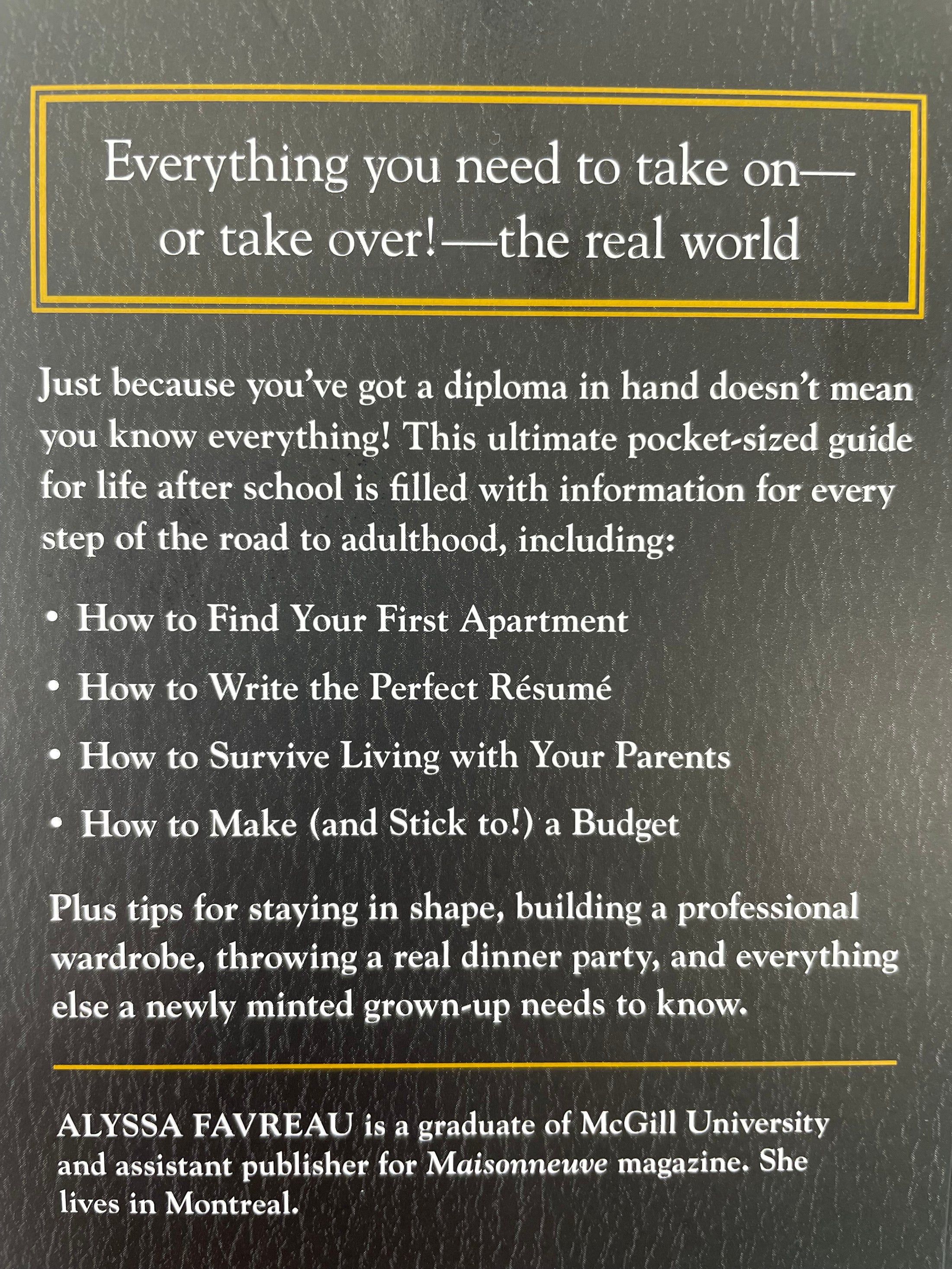 Stuff Every Graduate Should Know