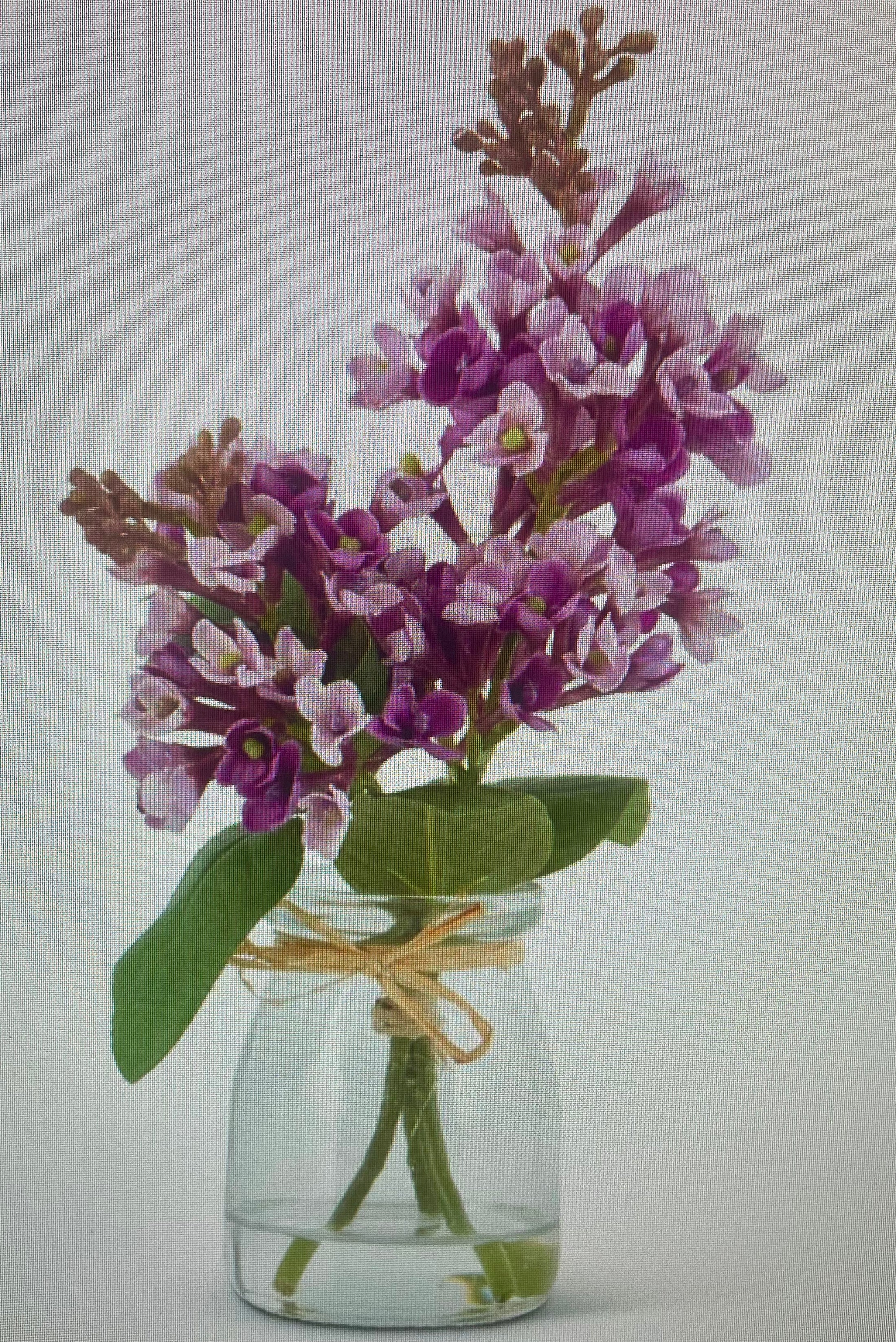 Artificial Lilac Arrangement