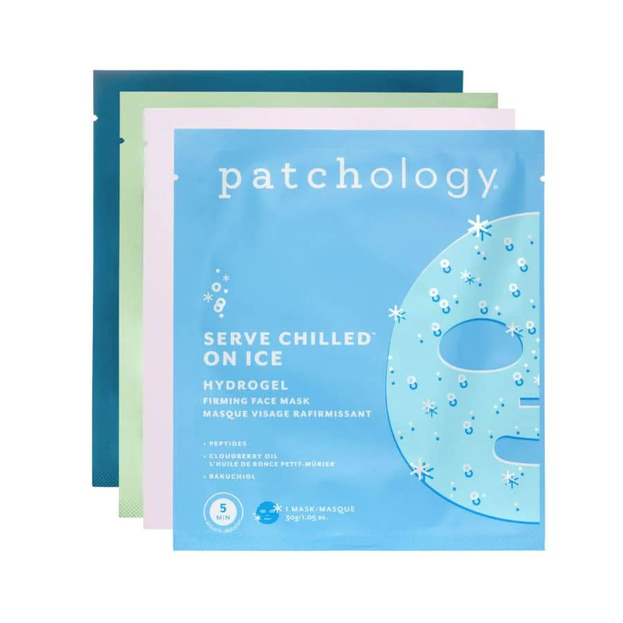 ICED SERVE CHILLED HYDROGEL FIRMING FACE MASK